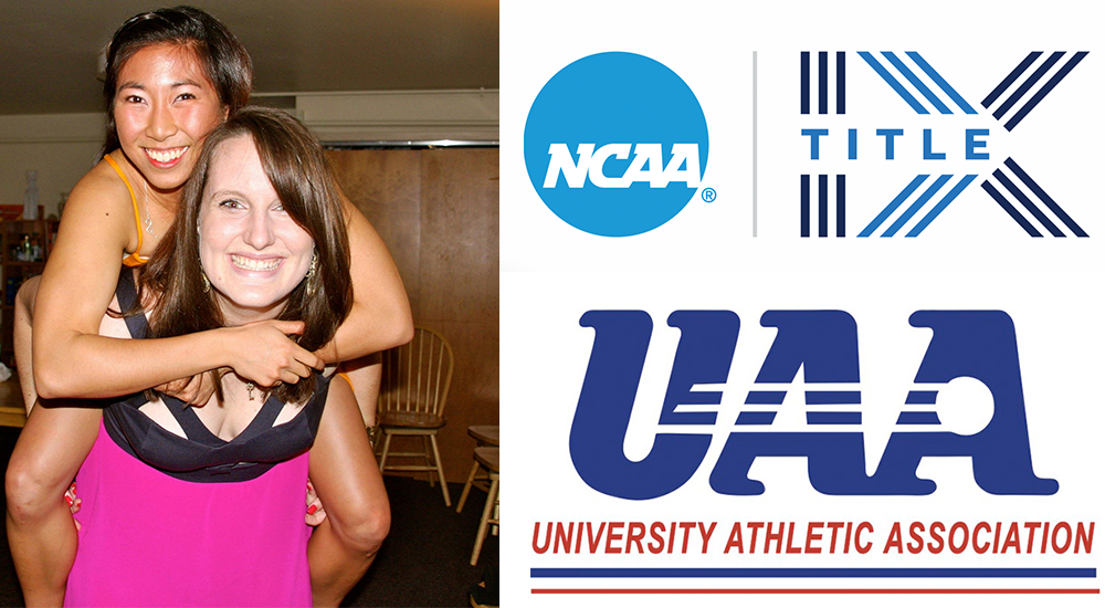 UAA Title IX Series: Drew Hargrave and Kelly Pang, Washington University Volleyball